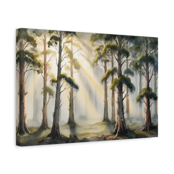 Australian Mountain Ash Trees Canvas Print